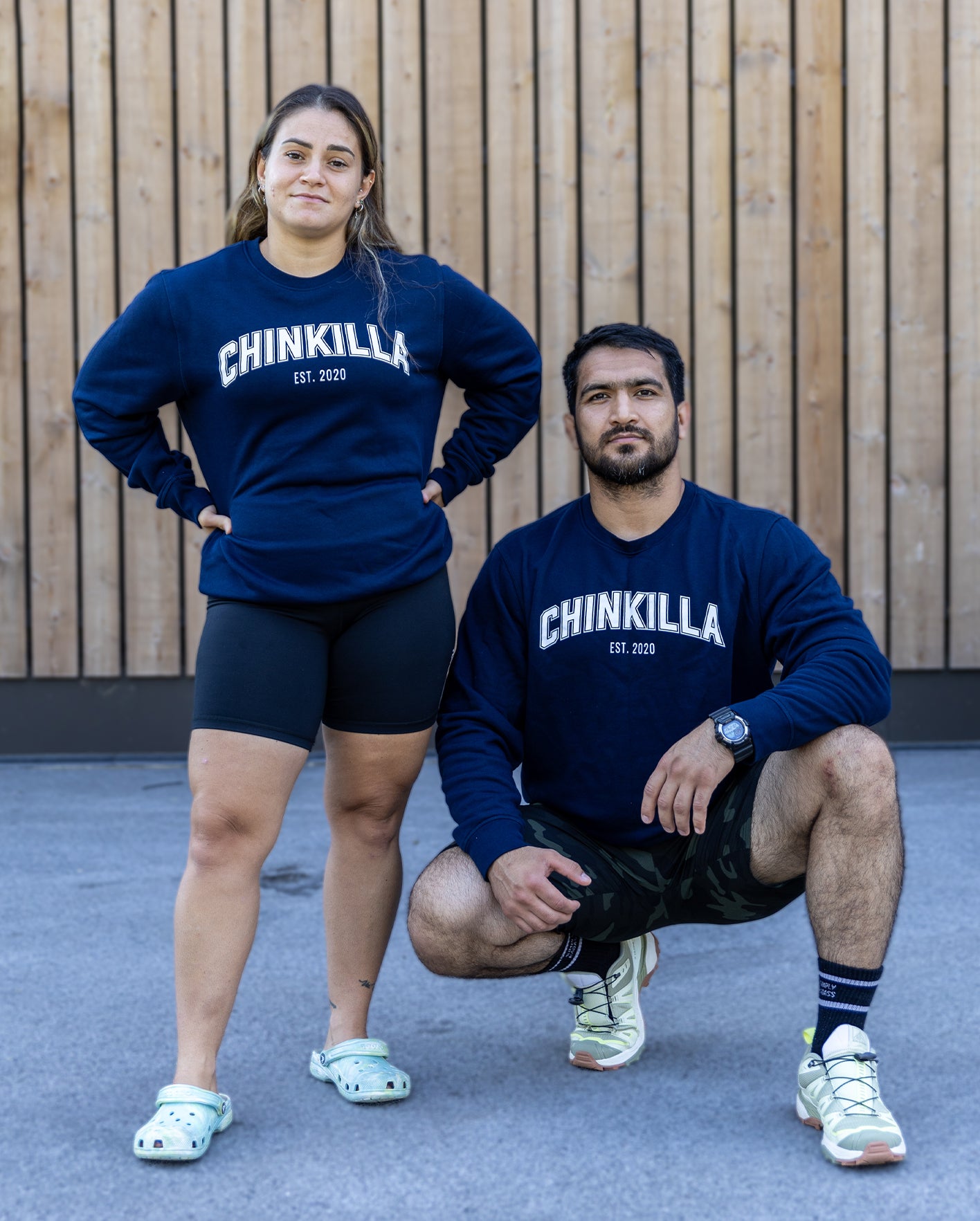 chinkilla "Varsity" Unisex Sweater