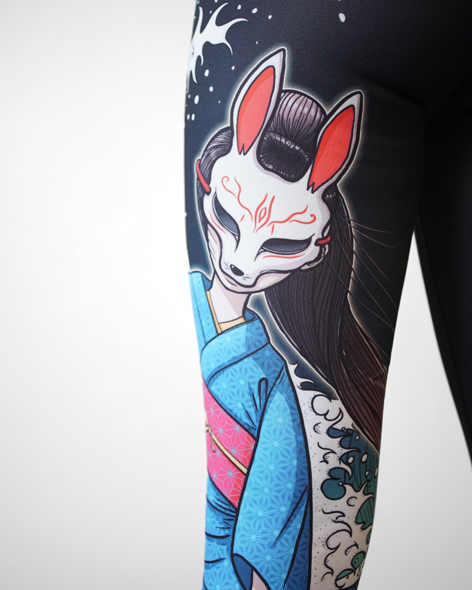 "chinkilla x Meerkatsu" Leggings