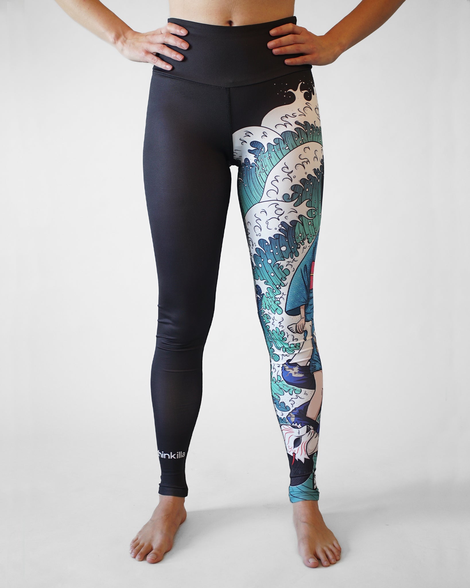 "chinkilla x Meerkatsu" Leggings