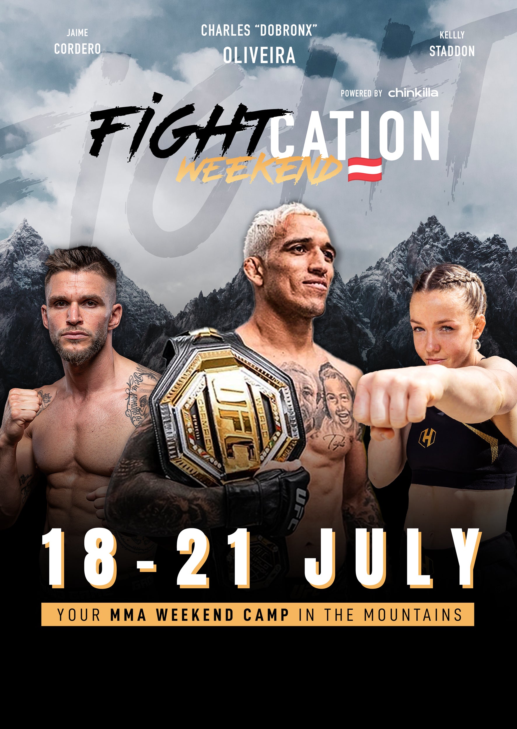 FightCation Weekend - Your MMA Camp in the mountains
