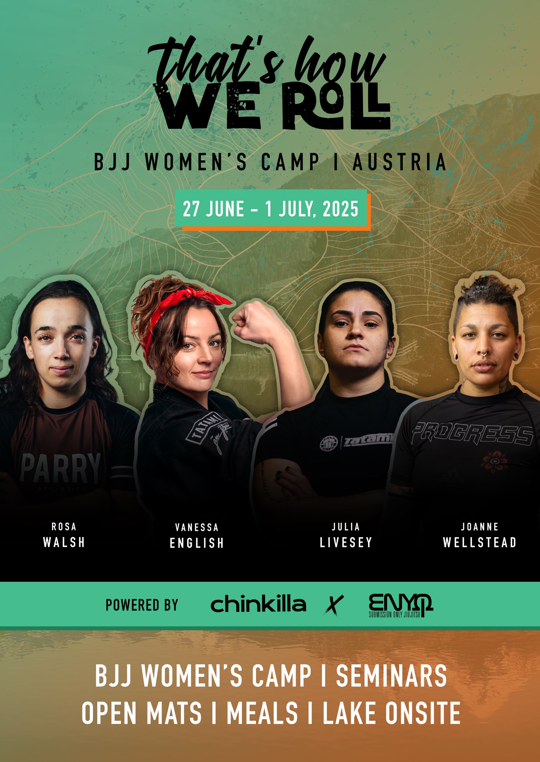 That's How We Roll 2025 - BJJ Women's Camp